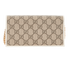 Horsebit Wallet On Chain, &pound;395, Handbags, Beige/White, Canvas/Leather, Back view